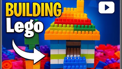 SATISFYING DIY LEGO BUILDING HOUSE BLOCKS ASMR 