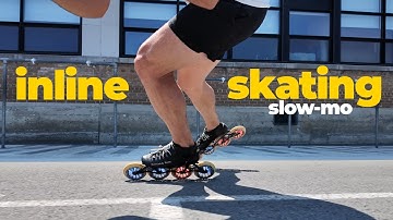 Inline Speed Skates On Road Joey Mantia Slow Motion & Normal Speed | Past Lives - Sapientdream