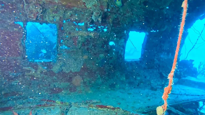 Recreational Scuba Diver Makes a Big Mistake on an Airplane Wreck Dive - Plane Wreck Aruba