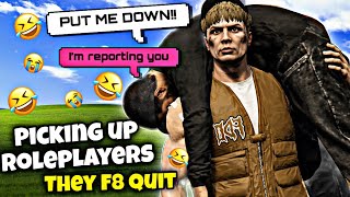 I Picked Up Roleplayers Until They F8 Quit 😭 (GTA 5 RP)
