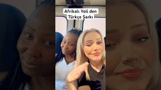 Afrikalı Yoli den Türkçe şarkı #shorts #viral #youtubeshorts