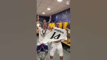 Thumbnail of Luka modric and Vinicius Dancing #modric #viniciusjr #shorts
