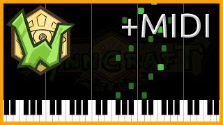 [149 Simplified] Point of No Return Piano Tutorial   MIDI [Wynncraft]