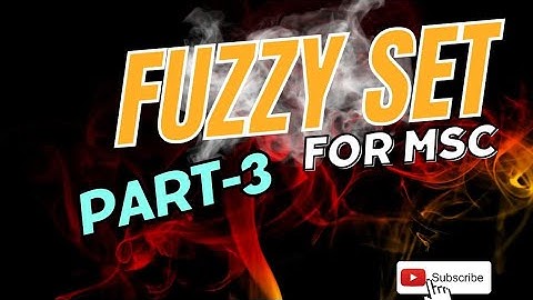 fuzzy set and their application