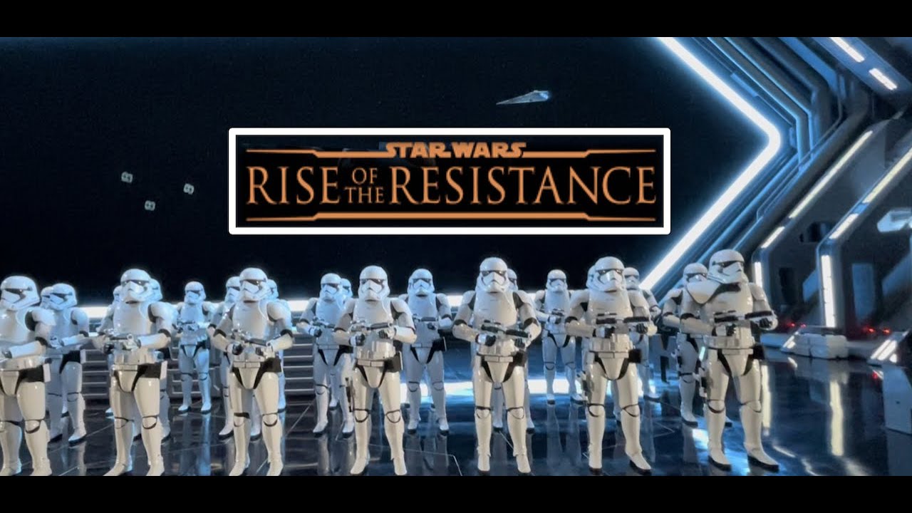 Star Wars: Rise of the Resistance Trackless Ride [POV] - Disney's ...