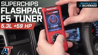 20142017 Silverado 1500 Superchips Flashpaq F5 Tuner 5.3L Review & Dyno