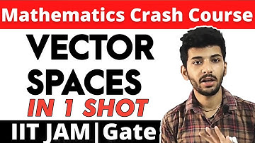 Vector spaces in One shot | All concepts and Examples