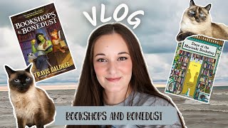 24 Hour Reading Vlog || Bookshops and Bonedust (No Spoilers) 📚🦴 @KristinKravesBooks