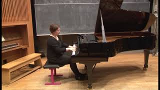 Video thumbnail of "Kateryna Levchenko plays J.S. Bach Suite in A min BWV 818a"