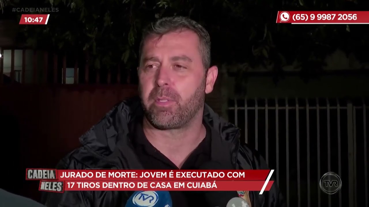 Jurado de morte; jovem é executado com 17 tiros dentro de casa em Cuiabá