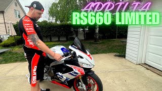 “Exclusive First Look: Aprilia RS660 Limited Edition Unveiled!”