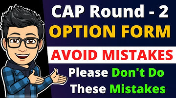 Option Form Filling CAP - 2 | Please Avoid These Mistakes | Mistake in Option Form | Don