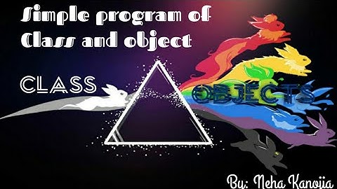 ICSE Class 9th | ICSE Class 10th | Programming of Class and Object | ICSE Class 9 Computer Chapter 2