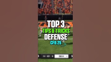 Top 3 DEFENSE Tips To Win More Games In College Football 25 🤯👀