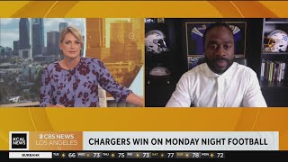 Jahleel Addae, former Chargers player, recaps Monday night football