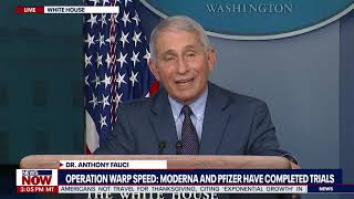 DR. FAUCI ON OPERATION WARP SPEED: 