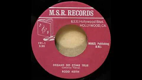 Rodd Keith (Lyrics by Catherine Tillman) - Dreams ...