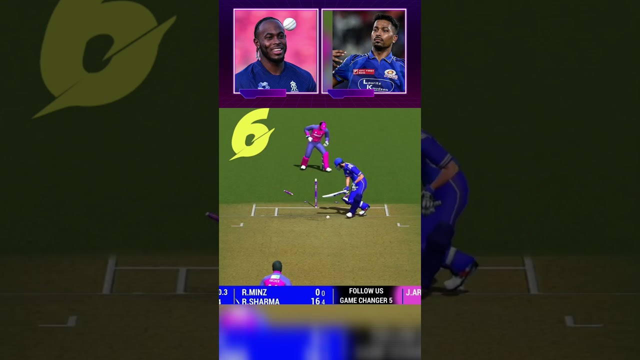 Hardik Pandya Vs Jofra Archer 😱 3 Boll Challenge 😎😱 