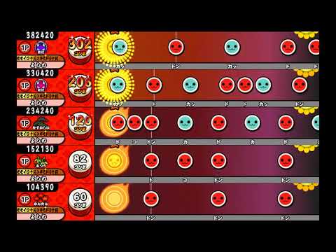 太鼓の達人 ブルーver White Rose Insanity【全譜面全難易度同時再生】