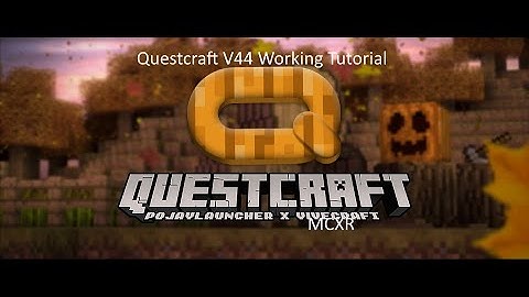 Questcraft V44 fix (old check description) Tutorial all Versions.