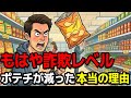 ポテチの中身が消えた「真の元凶」がヤバすぎた…日本を蝕むステルス値上げの闇【ゆっくり解説】