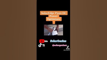 SolarEdge P320 Power Optimizer #short #fyp