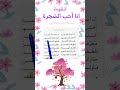 أنشودة انا أحب الشجرة للسنة الأولى ابتدائي انشودة الشجرة للسنة أولى إبتدائي