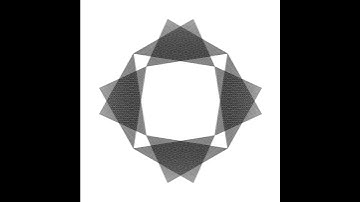 Octahedron Jitterbug - Moire Pattern (Vertex View)