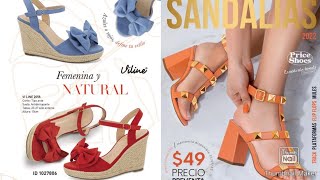 CATALOGO PRICE SHOES SANDALIAS PRIMAVERA VERANO 2022 / SANDALIAS PRICE  SHOES 2022 - YouTube