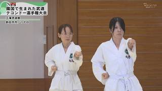 【ケーブルNews】三重県テコンドー選手権大会