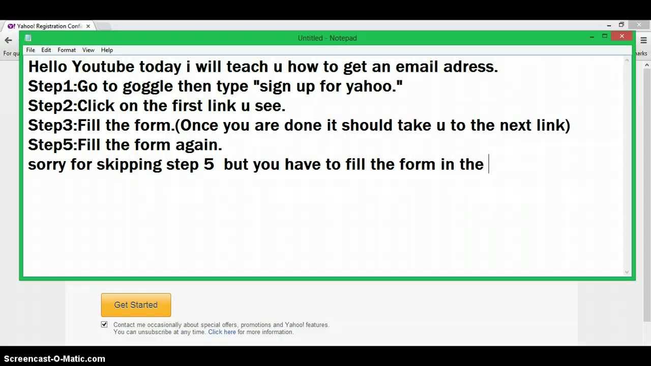 How To Get An Email Adress YouTube