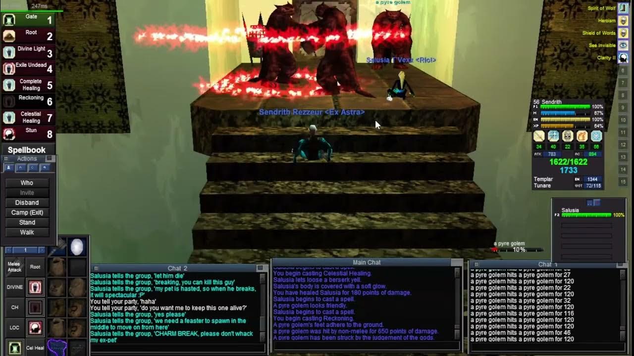 Howling Stones Enchanter / Cleric Duo Crawl Everquest P99 YouTube