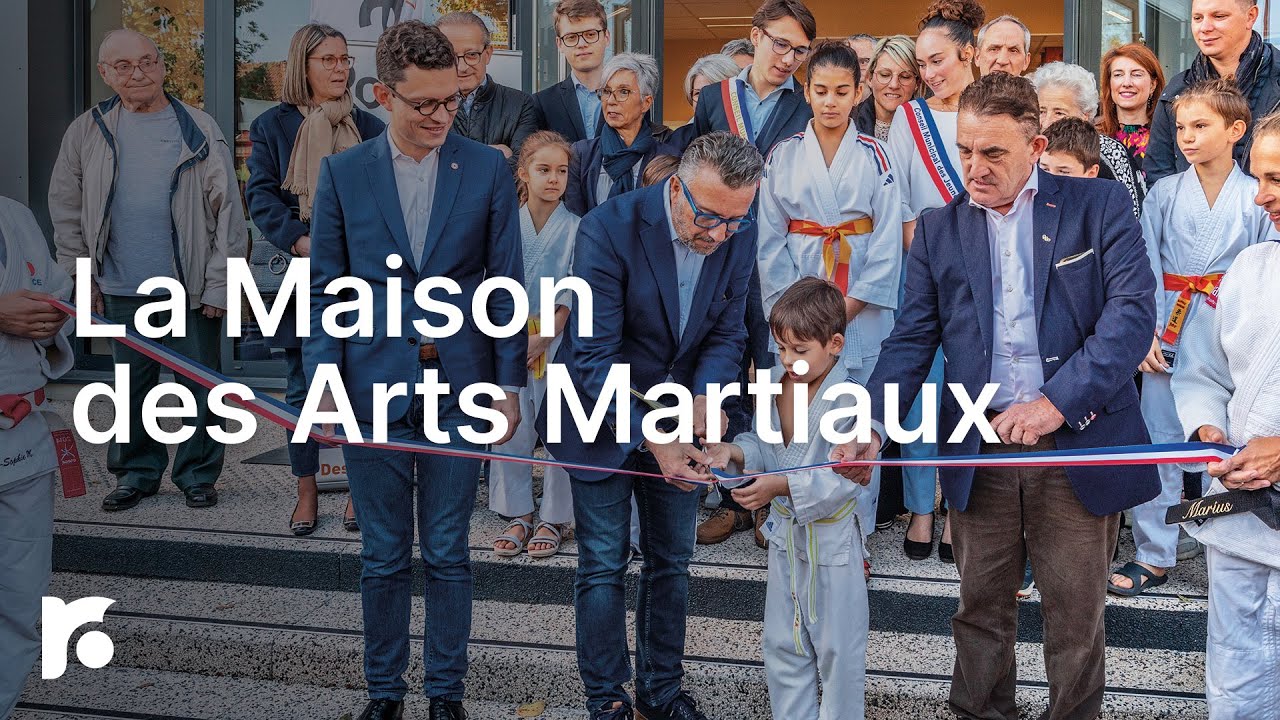 Inauguration de la Maison des arts martiaux - YouTube