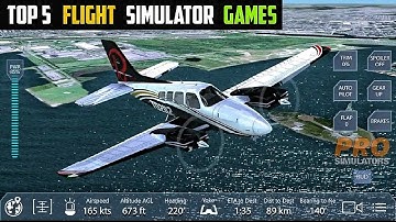Top 5 Realistic Flight Simulator Games For Android and iOS