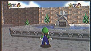 Unlocking Luigi in my personalized copy of Mario 64