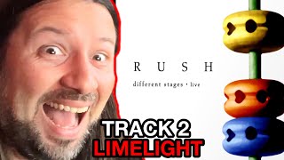 RUSH Limelight 1998 DIFFERENT STAGES | REACTION
