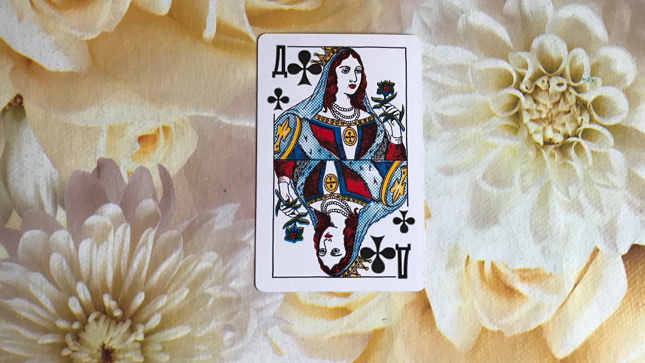ГАДАНИЕ НА КРЕСТОВУЮ ДАМУ. Цыганский расклад на игральных картах 