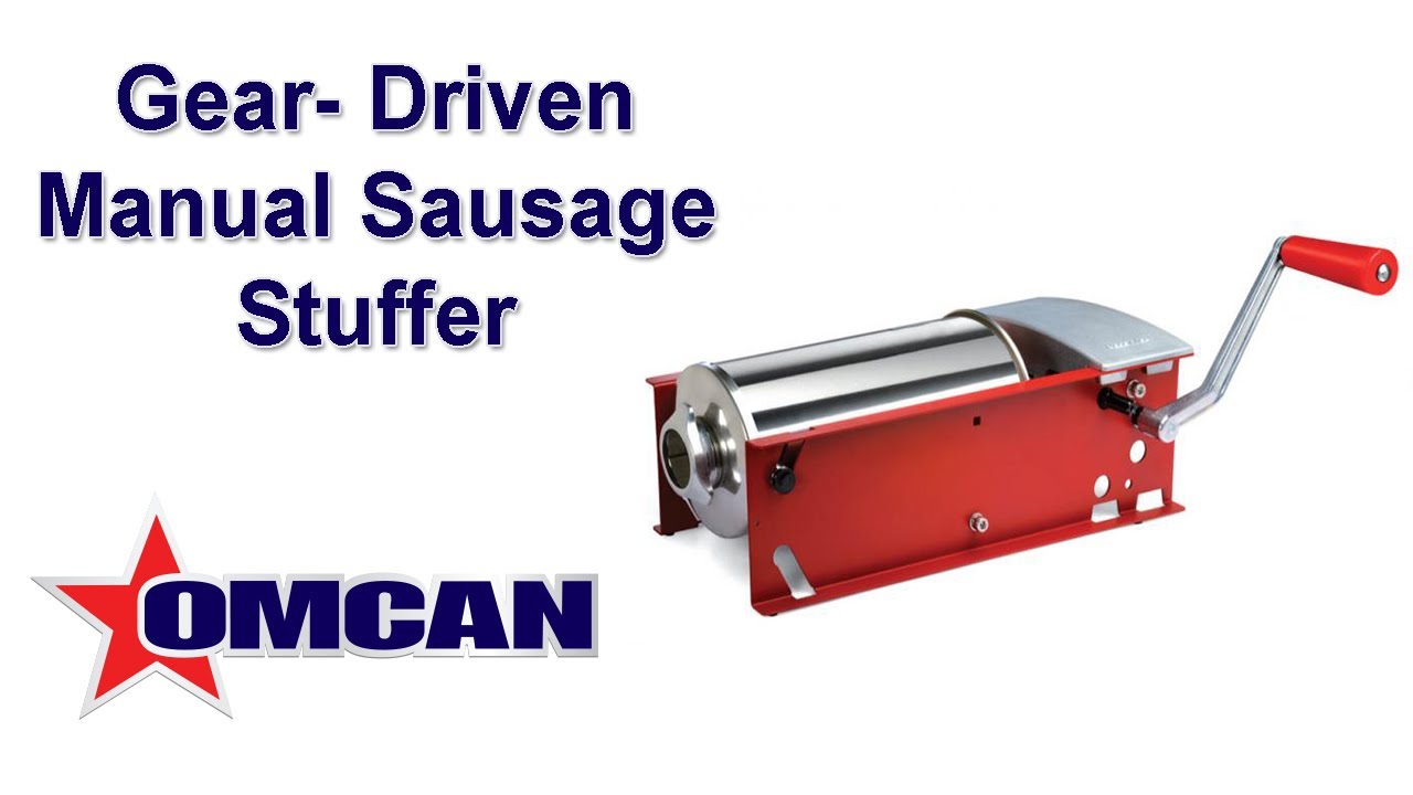 Horizontal TwoGear Manual Sausage Stuffer YouTube