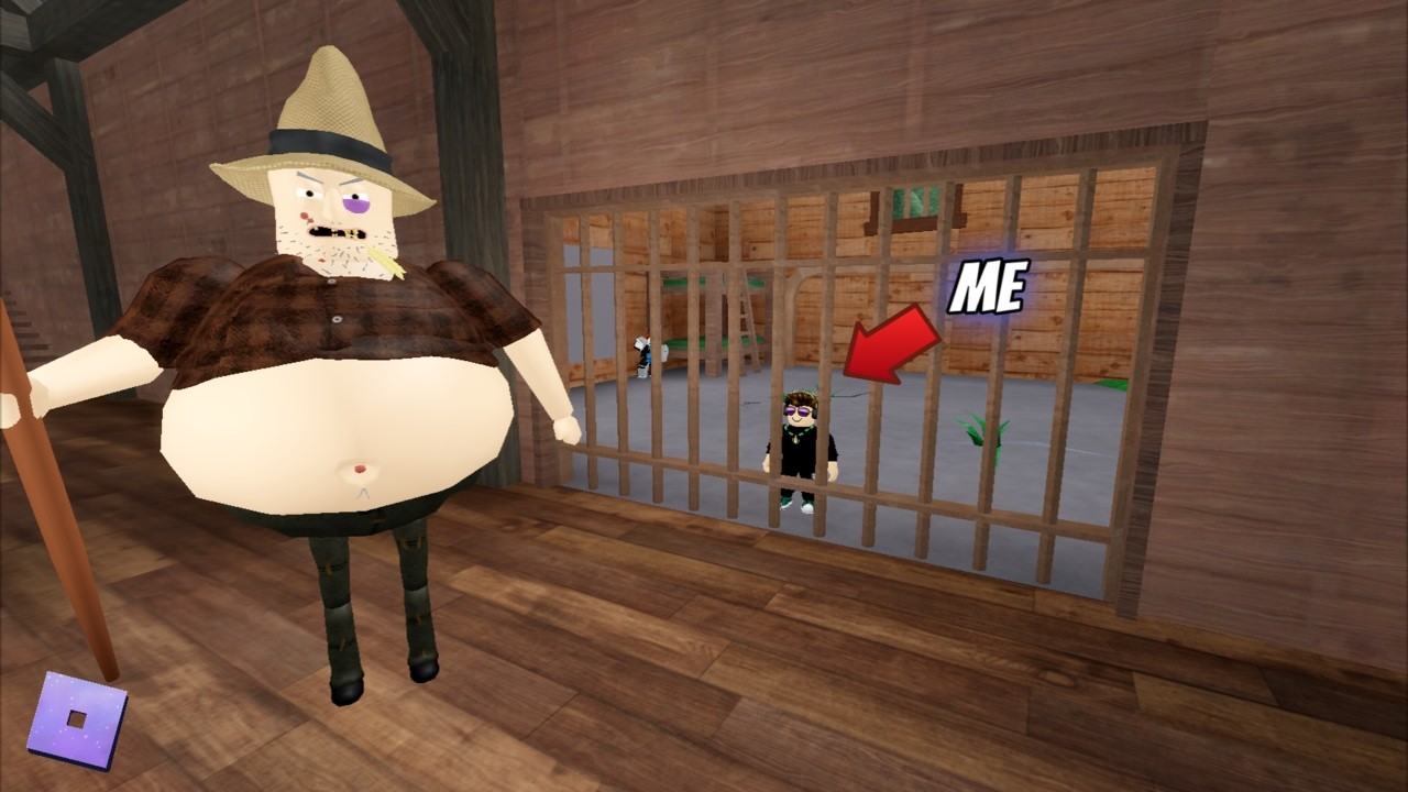 I escape evil farm house in roblox [Dently game] - YouTube