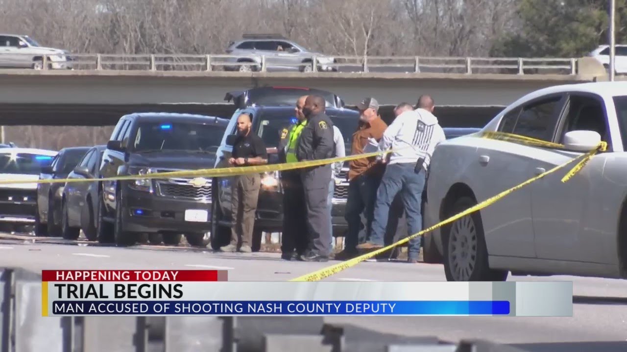 Trial begins for man accused of shooting Nash County deputy - YouTube