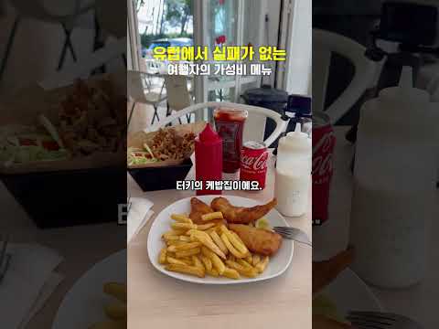 유럽 여행 중 식비 절반으로 줄여준 <strong>일등공신</strong>
