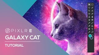 Galaxy Cat | Pixlr E screenshot 5