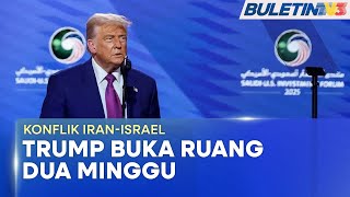KONFLIK IRAN-ISRAEL | Trump Tangguh Serang Iran, Beri Ruang Diplomasi Dua Minggu