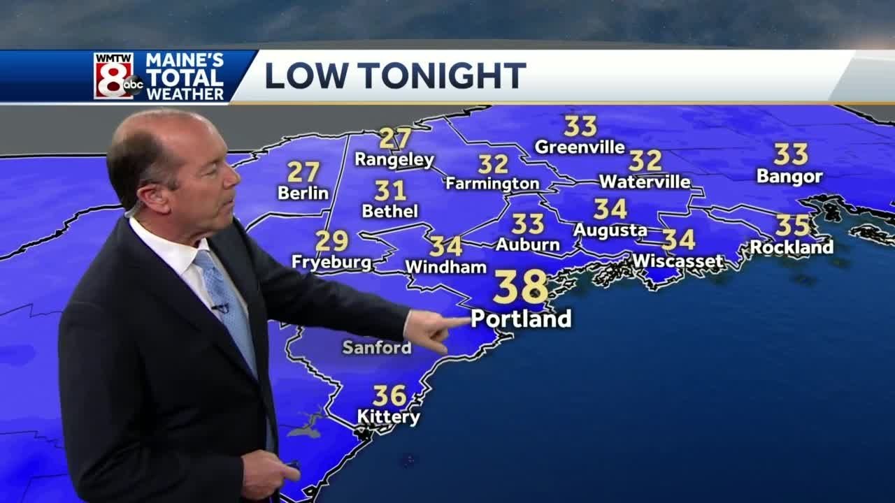 Clear and cold tonight with patchy frost inland - YouTube