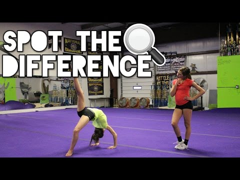Spot the Difference Gymnastics Challenge!