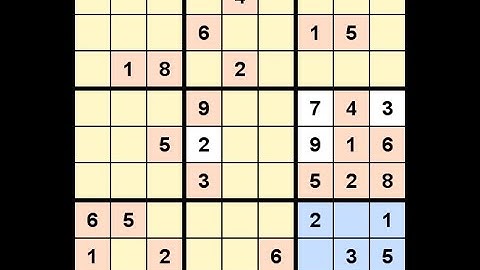 How to Solve New York Times Sudoku Hard April 1, 2021