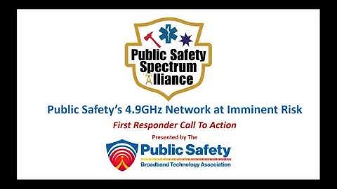 4.9GHz. How to file comments with the Federal Communications Commission in support of public safety.