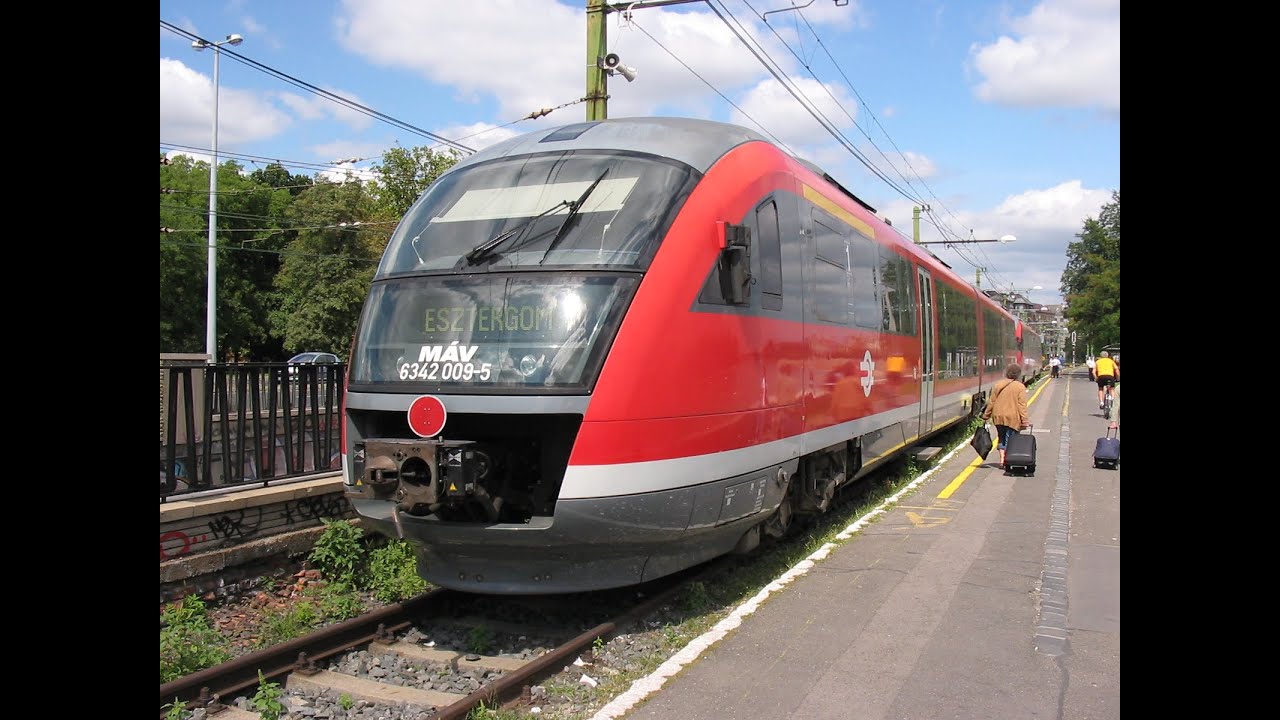 2008. 08. 17. Terelt esztergomi vonat, szentendrei HÉV és Ikarus 280 a 34-es vonalon