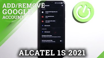 How to Manage Google Account in Alcatel 1S 2021  – Find Google Account Section