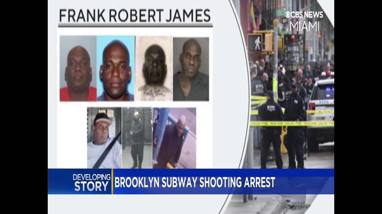 Brooklyn Subway Shooting Suspect Frank James Arrested - YouTube